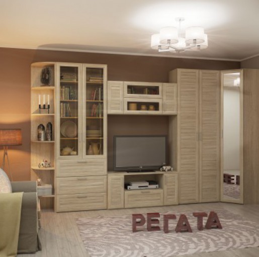 Модульная мебель для гостиной «Регата»