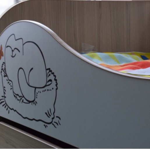 Детская кровать "Кот" 900.1