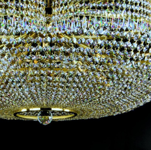 Большой хрустальный светильник Artglass серия MARIKA dia. 1150