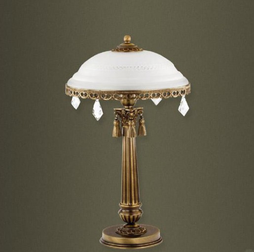 Декоративная настольная лампа Kutek Roma ROM-LG-1(P)