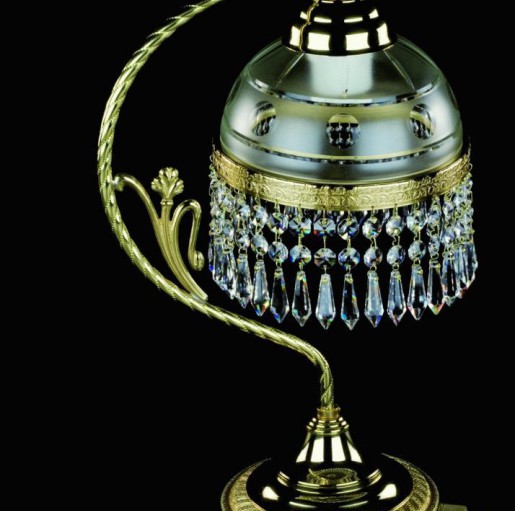 Настольная лампа Artglass SCARLETT WHITE GOLD CE